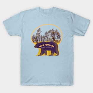 Wild soul life forest in yellow T-Shirt